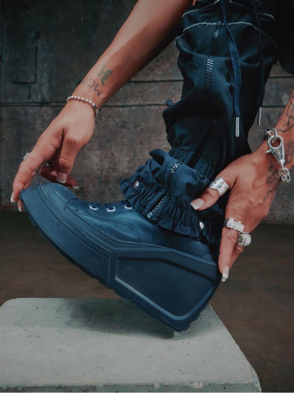Converse x Martine Ali Chuck 70 De Luxe Wedge